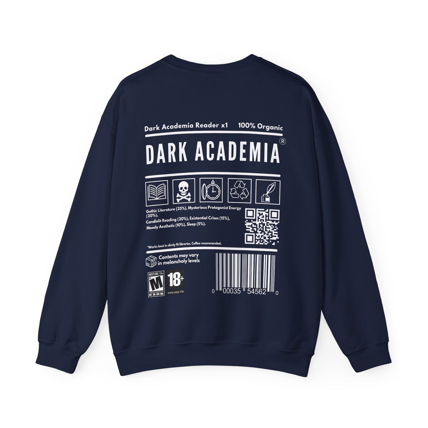 DARK ACADEMIA READER Sweatshirt
