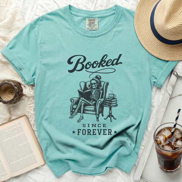 Booked Since Forever Tee in Island Reef