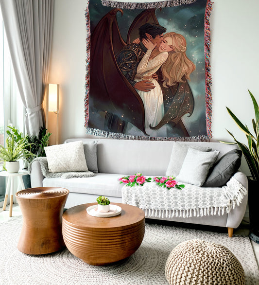 Feyre & Rhysand Bookish Blanket
