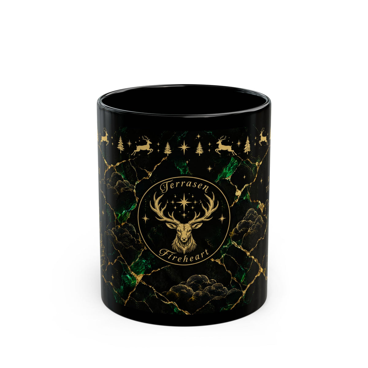 Terrasen Black & Emerald Mug