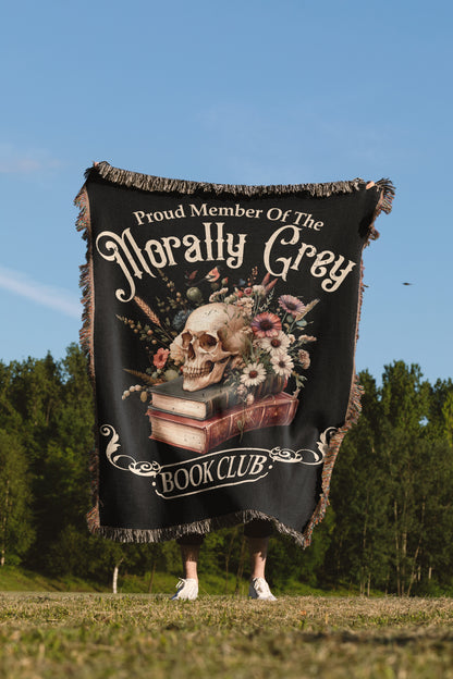 Morally Grey Book Club Blanket