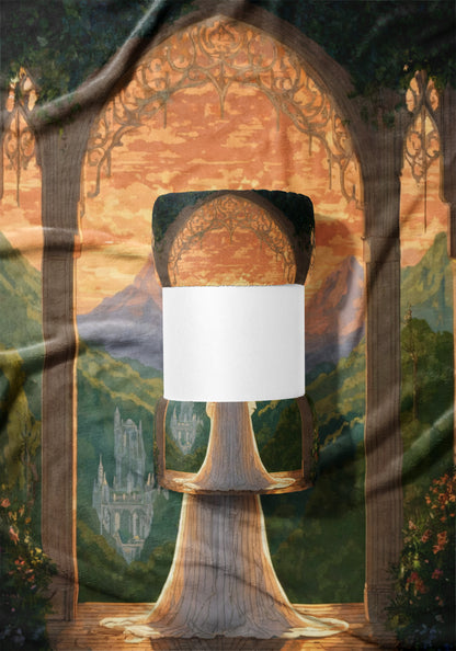 Castle Fantasy Scenic Wall Tapestry Artwork Decoration