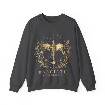 Fourth Wing "Basgiath War College" Dragon Sweatshirt - MagicMerchEmporium
