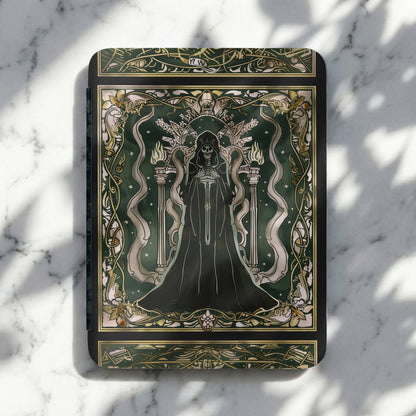 Mystical Grim Reaper Dark Green Gold Ornate Gothic Art Nouveau product type
