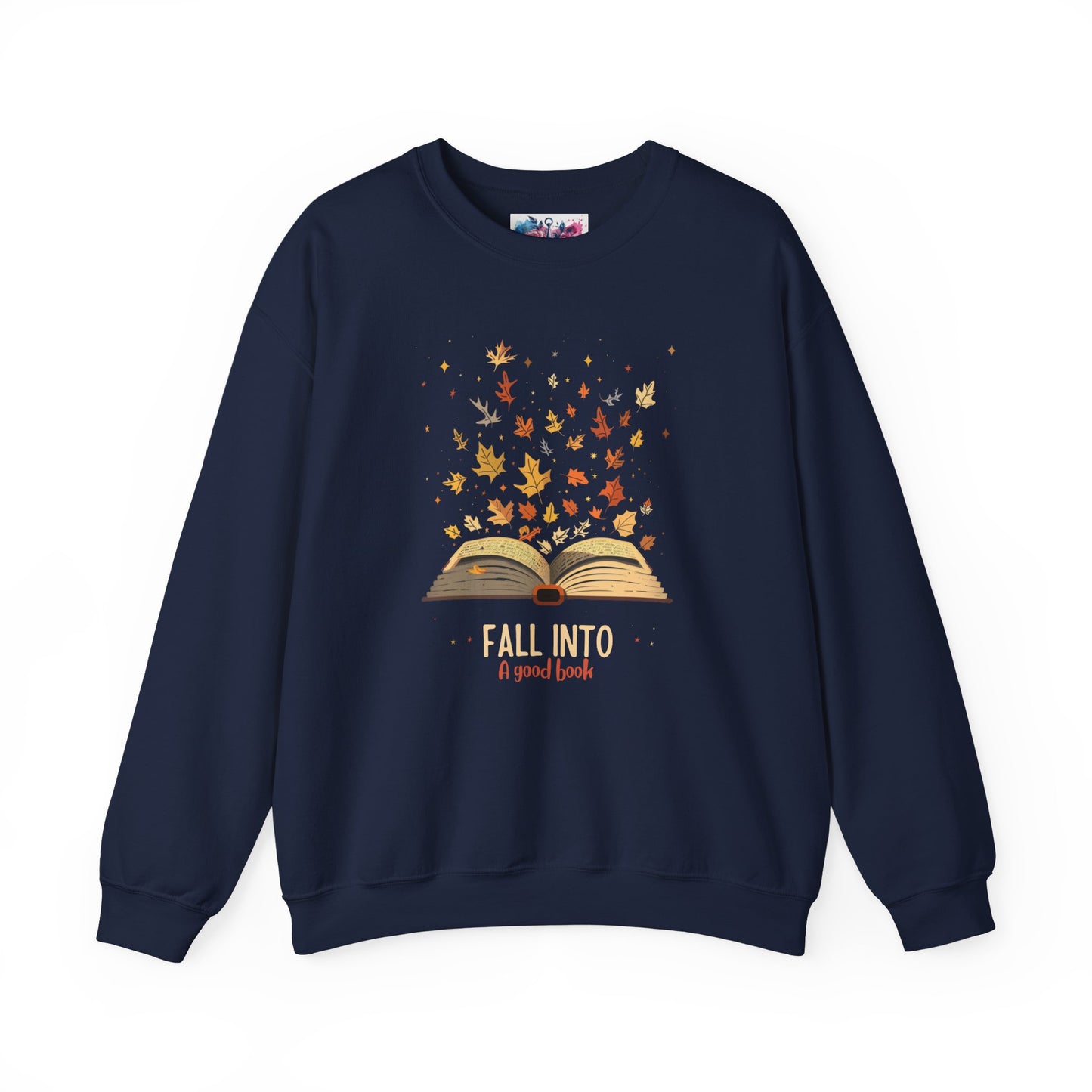 Fall Into A Good Book Sweatshirt - MagicMerchEmporium
