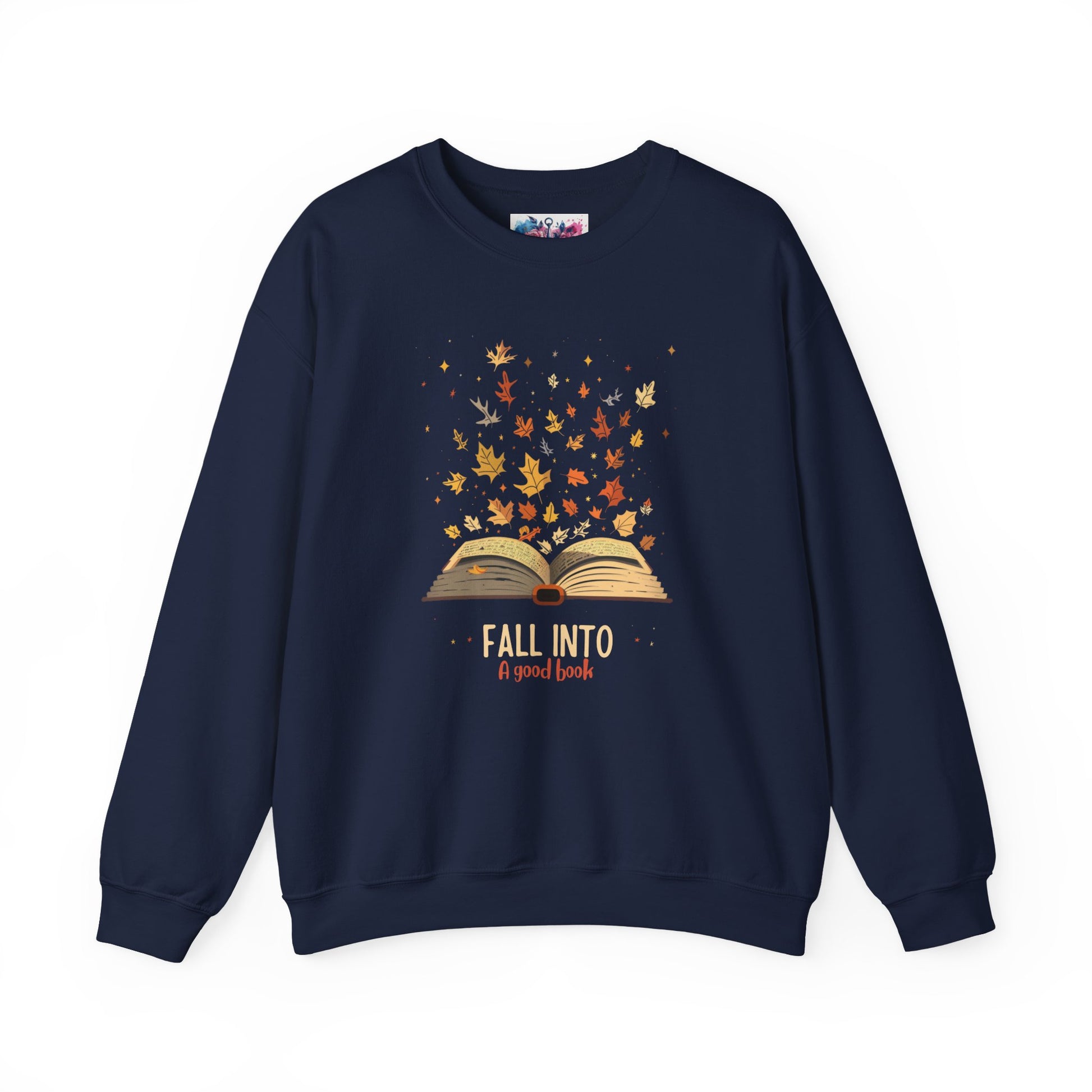 Fall Into A Good Book Sweatshirt - MagicMerchEmporium