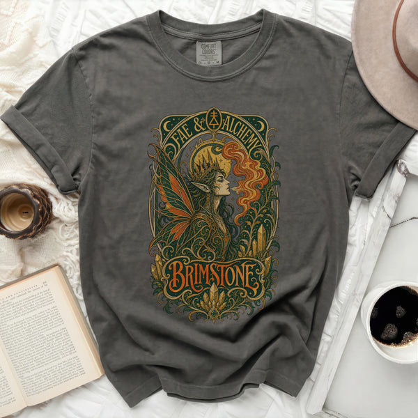 Fae Alchemy Brimstone Tee in Pepper
