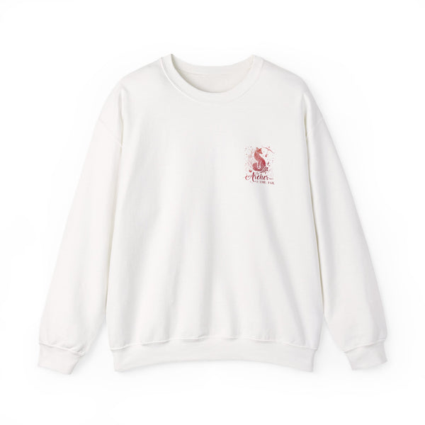 Once Upon a Broken Heart Sweatshirt in White