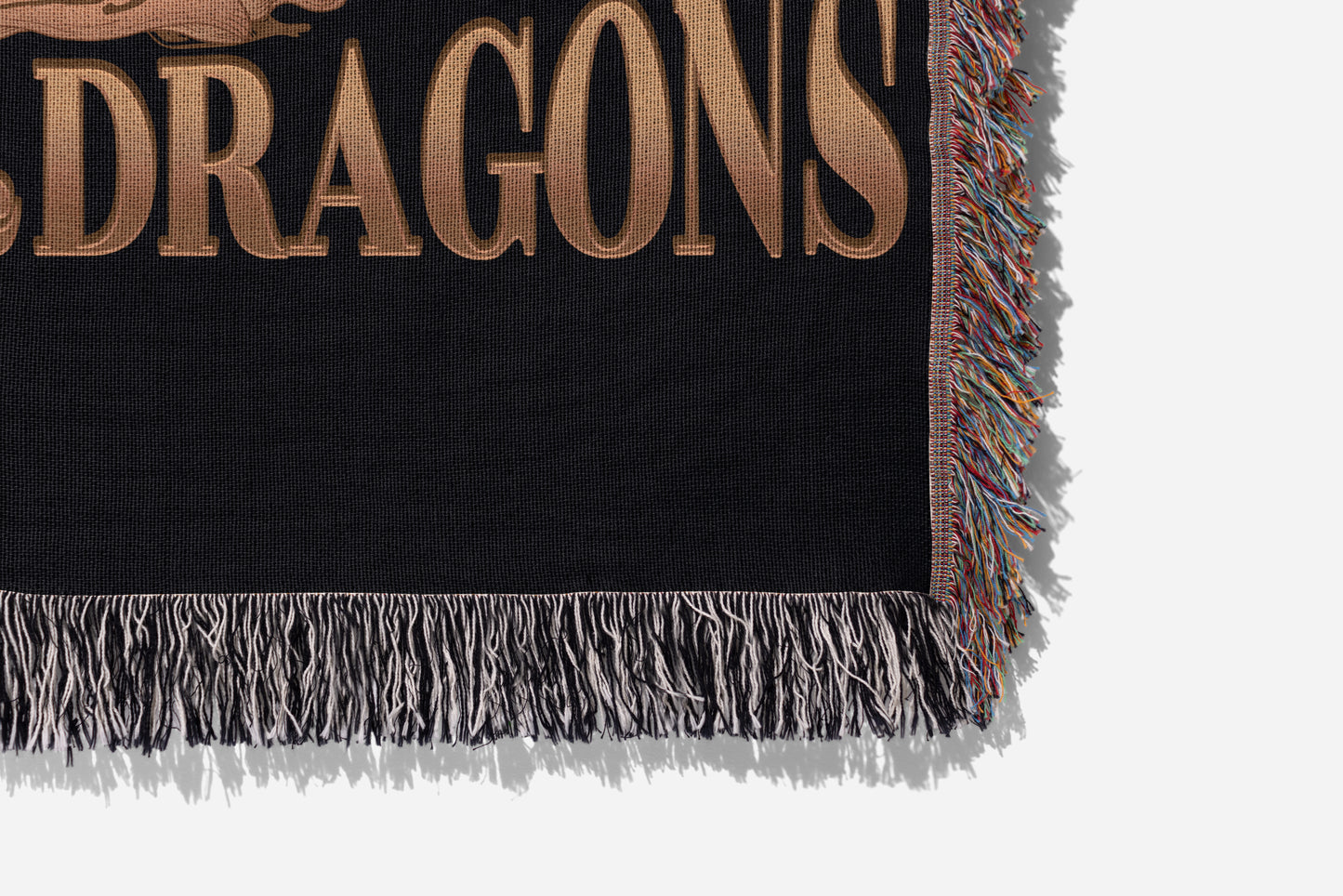 Easily Distracted by Books & Dragons Blanket