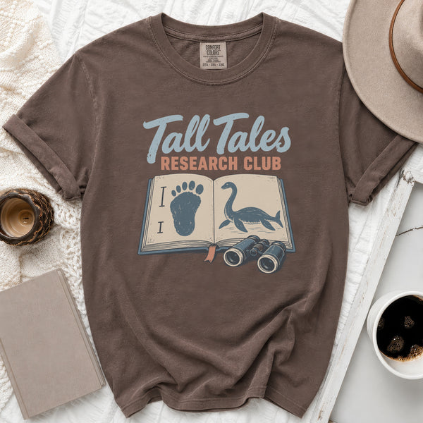 Tall Tales Club Tee in Espresso