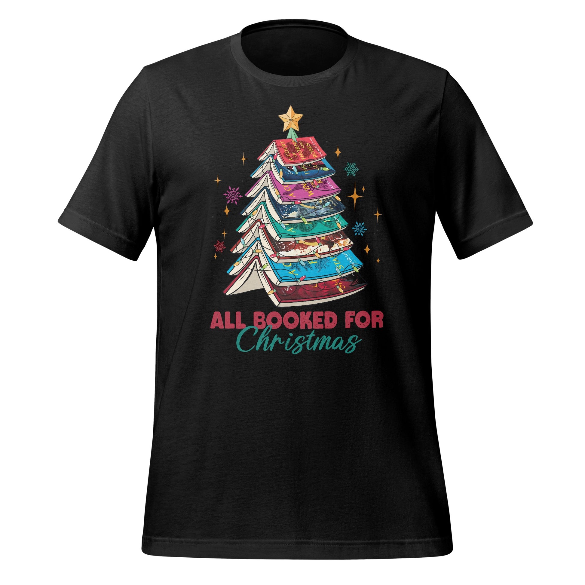 All Booked For Christmas Graphic Tee