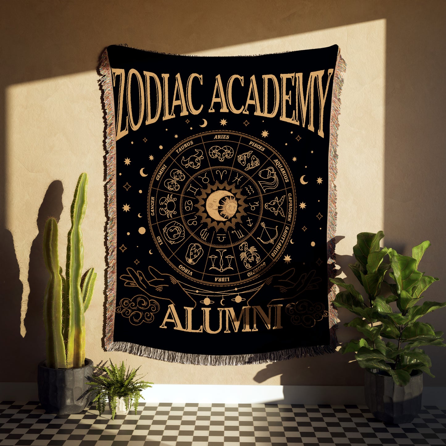 Zodiac Academy Astrology Blanket