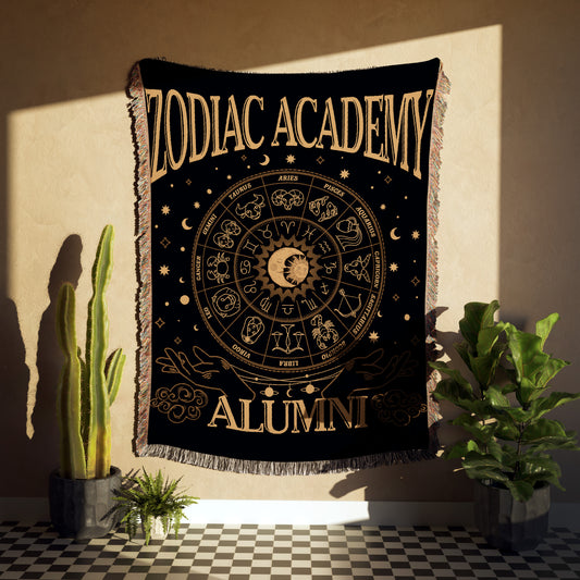 Zodiac Academy Astrology Blanket