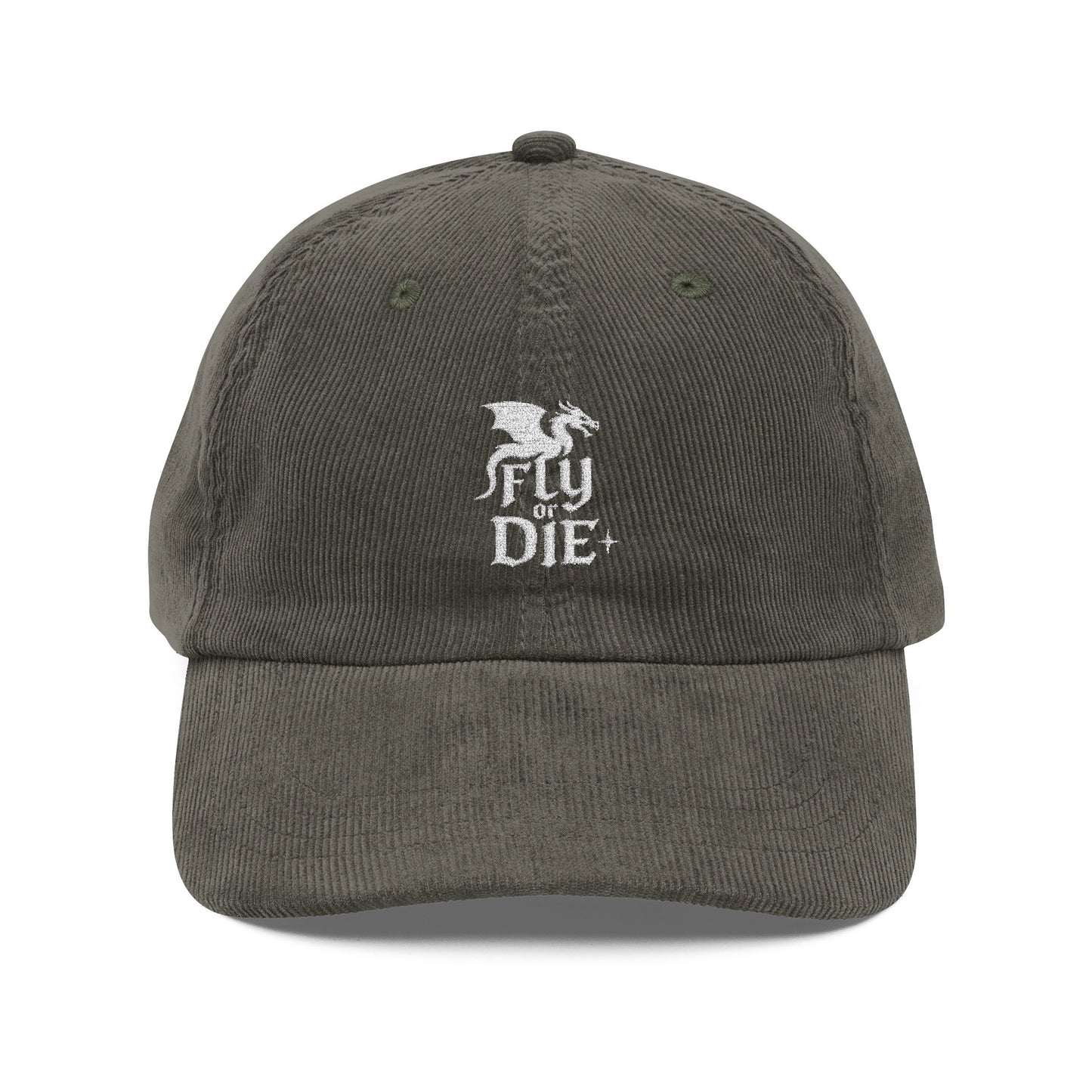 Fly or Die - Vintage Corduroy Cap