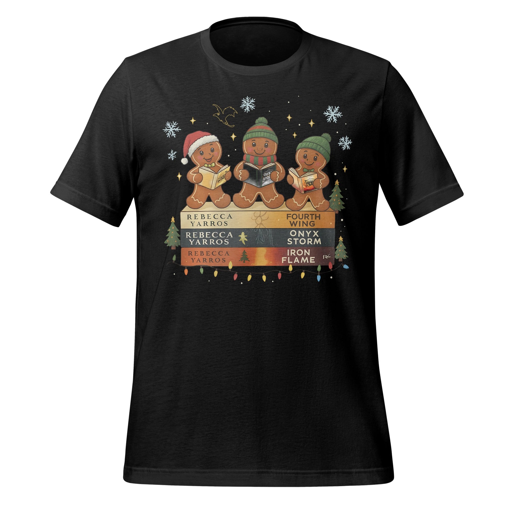 Fourth Wing Onyx Storm Iron Flame T-shirt