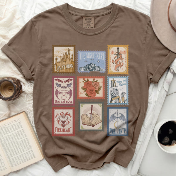 Maas Fandom Stamp Tee in Espresso