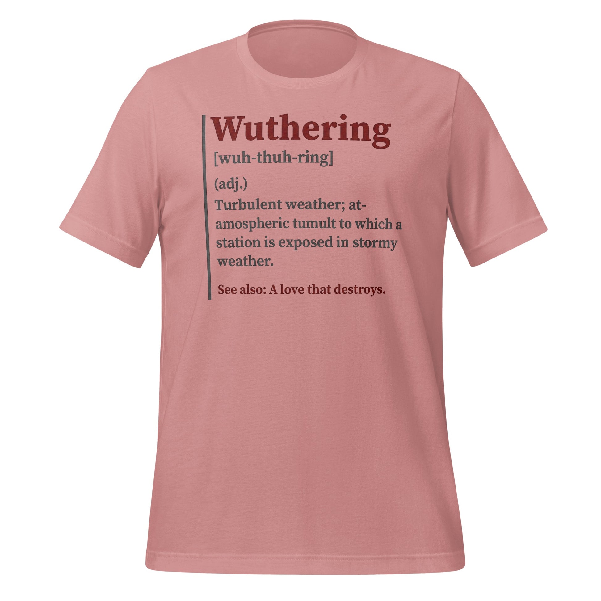 Wuthering Definition Graphic Tee Wuthering Heights Shirt
