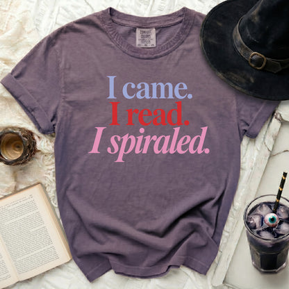 I Spiraled Bookish Tee