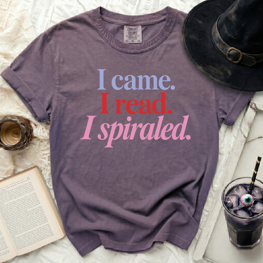 I Spiraled Bookish Tee