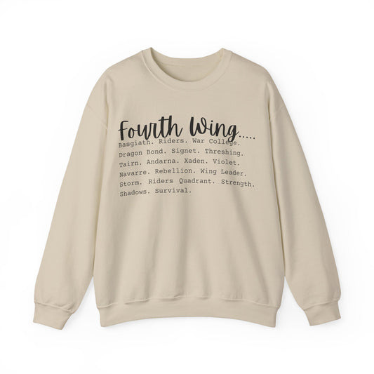 Fourth Wing Sweatshirt