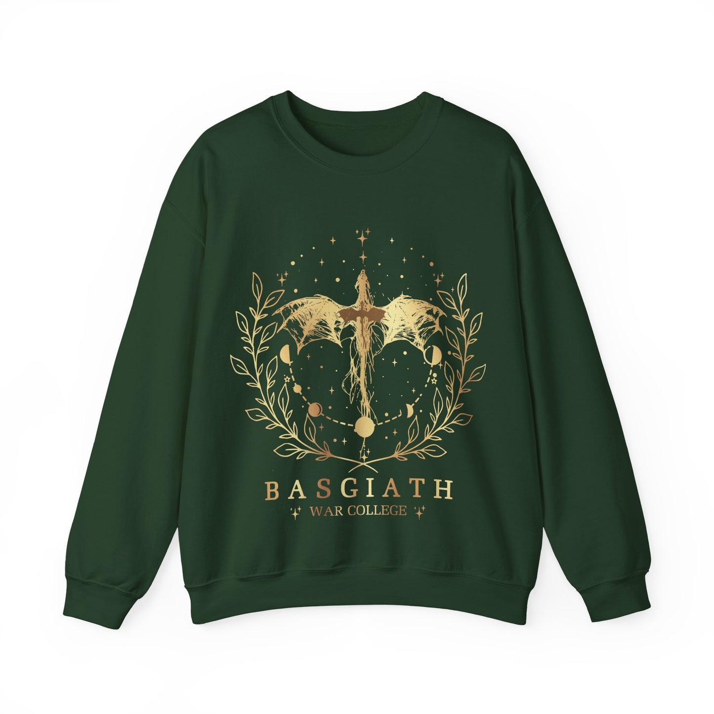 Fourth Wing "Basgiath War College" Dragon Sweatshirt - MagicMerchEmporium