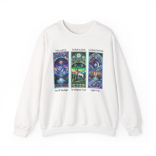 Velaris, Terrasen, Lunathion Sweatshirt