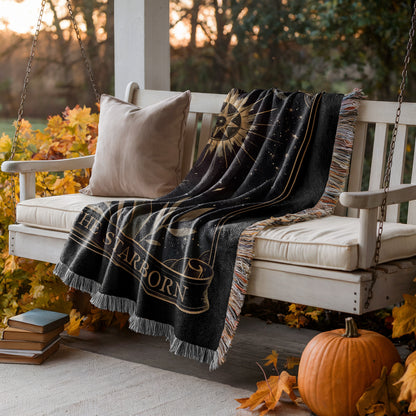 The Starborn Celestial Woven Blanket