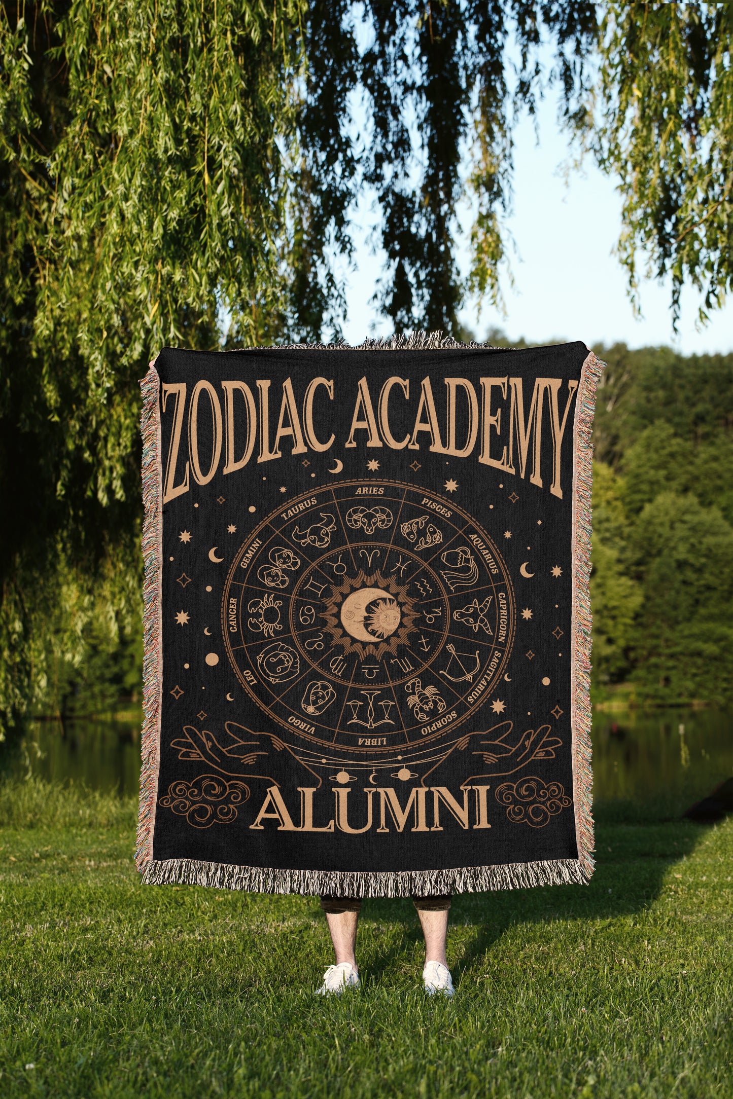 Zodiac Academy Astrology Blanket