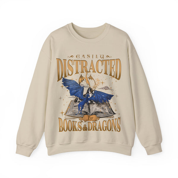 Easily Distracted Sweatshirt in Sand