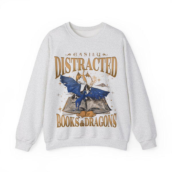 Easily Distracted Sweatshirt in Ash