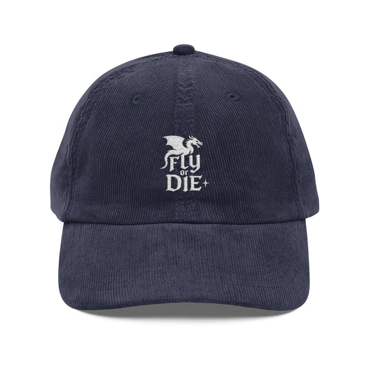 Fly or Die - Vintage Corduroy Cap