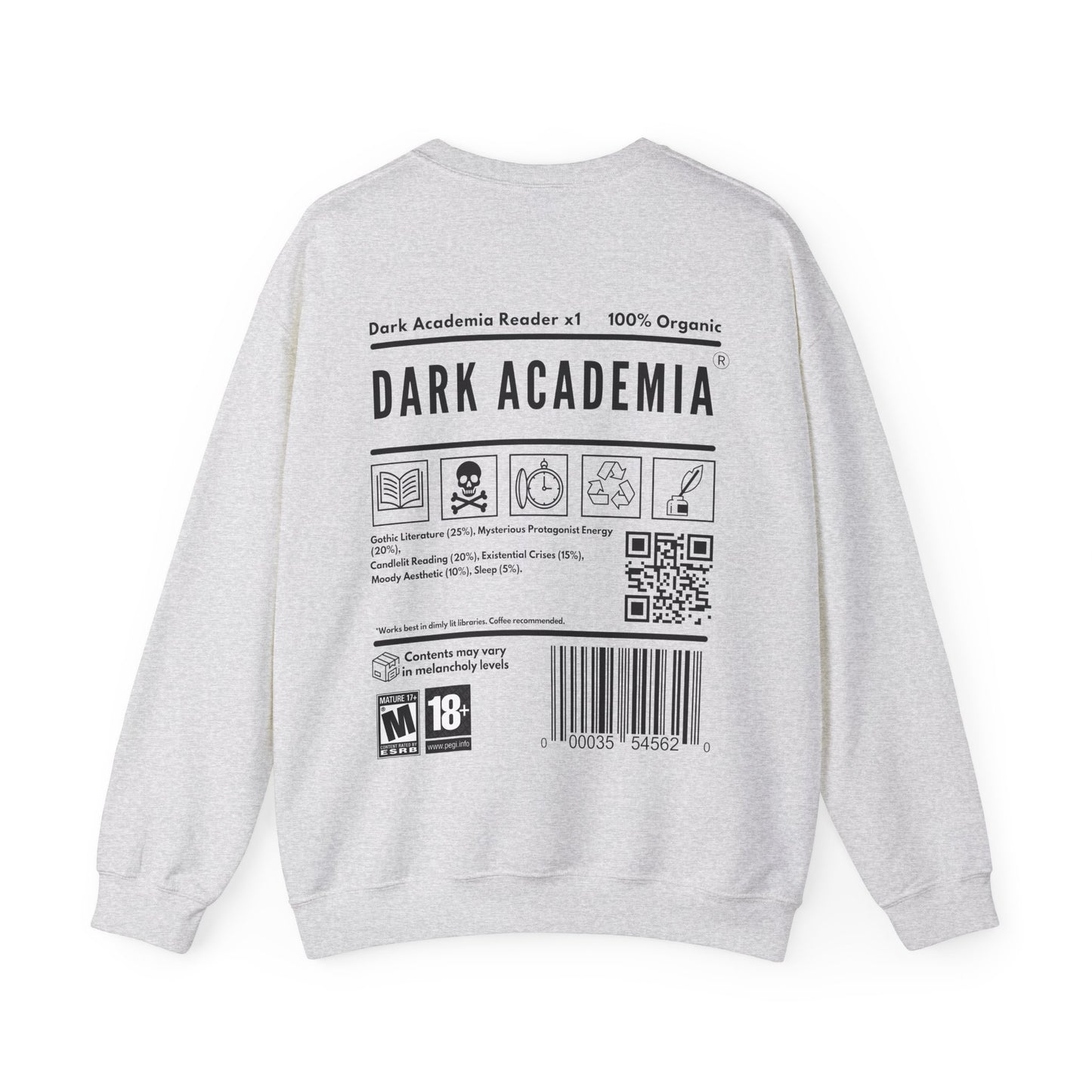 DARK ACADEMIA READER Sweatshirt