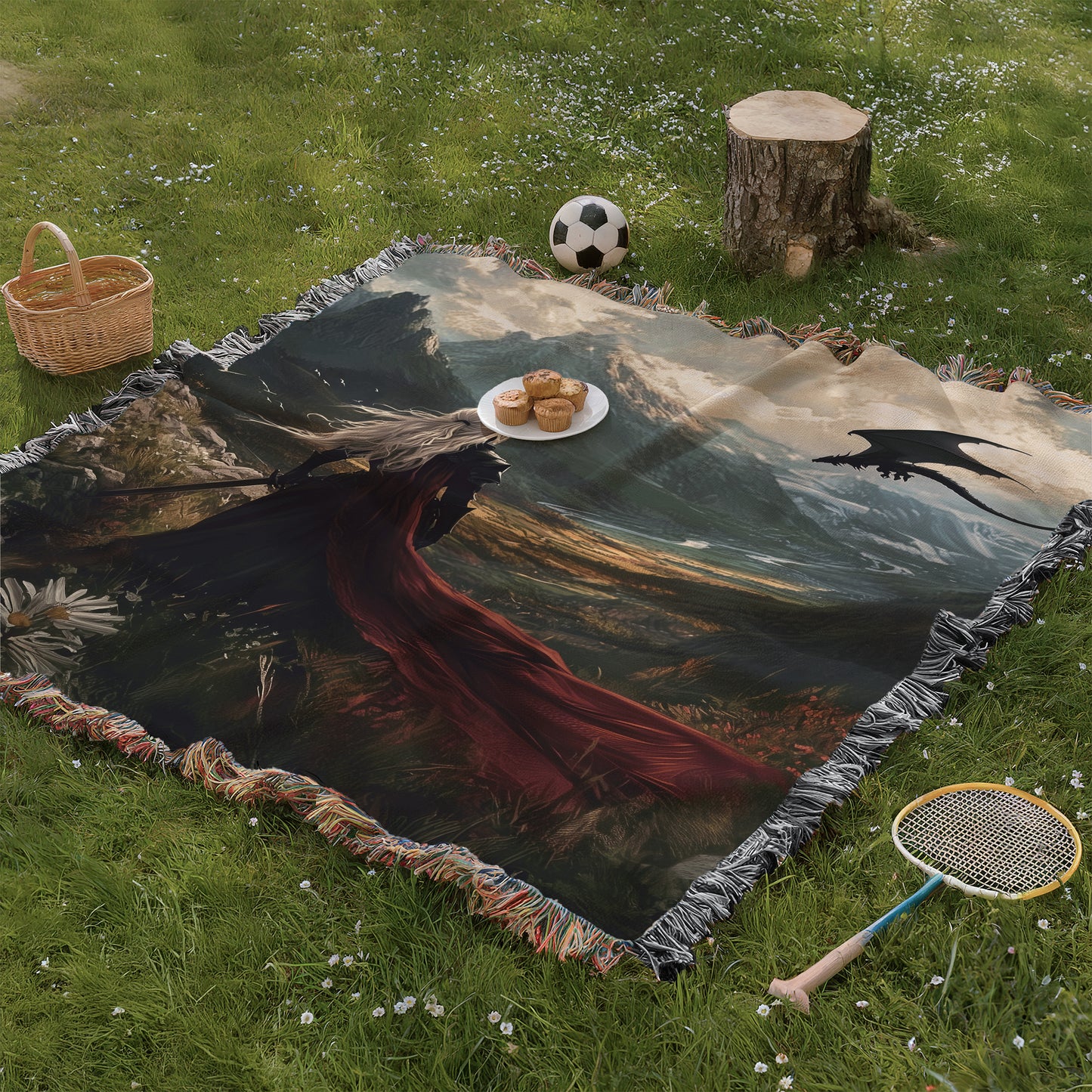 Abraxos & Manon Inspired Bookish Blanket