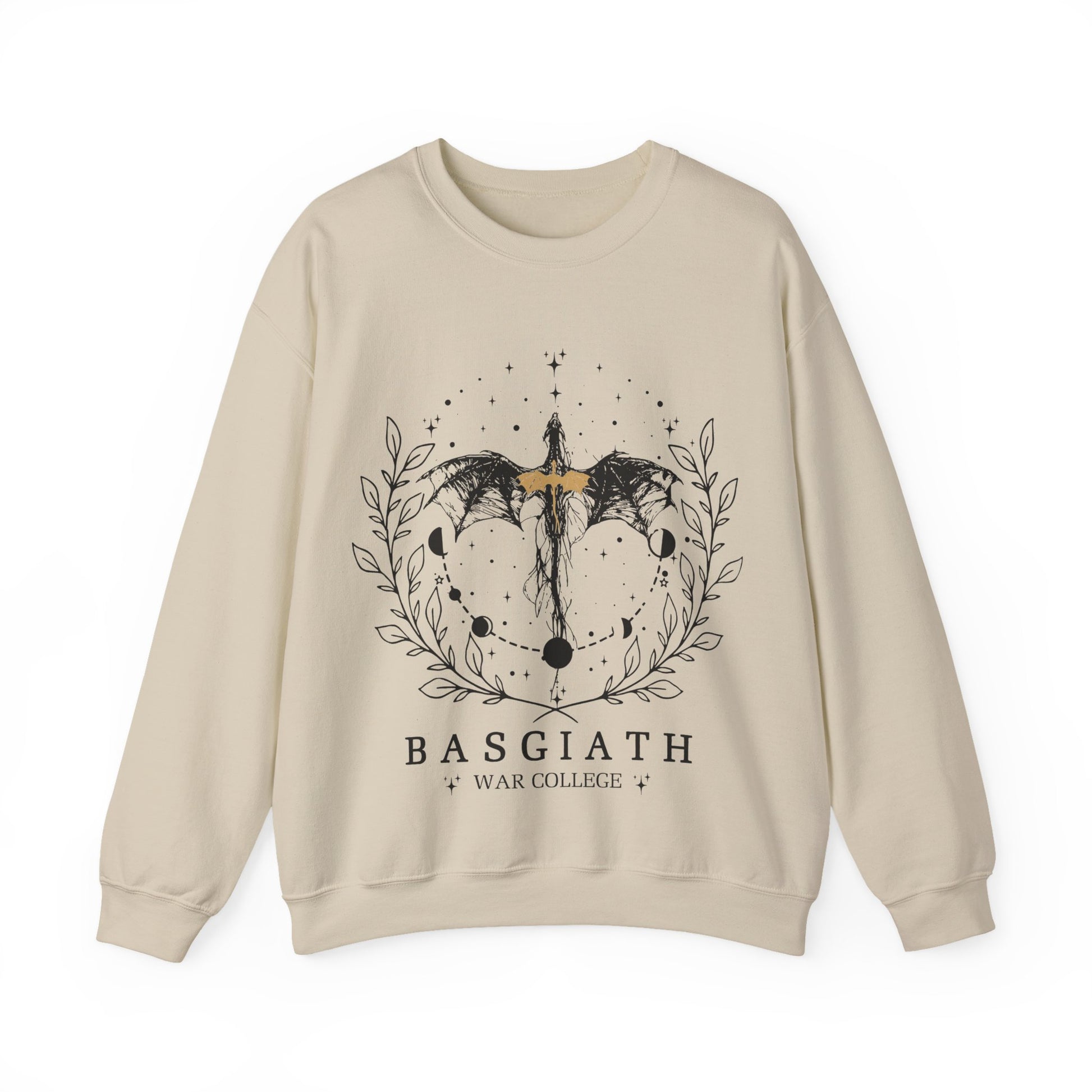 Fourth Wing "Basgiath War College" Dragon Sweatshirt - MagicMerchEmporium