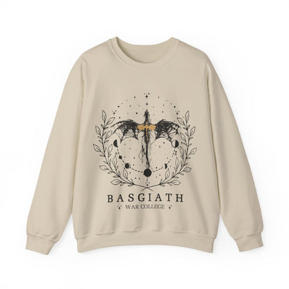Fourth Wing "Basgiath War College" Dragon Sweatshirt - MagicMerchEmporium