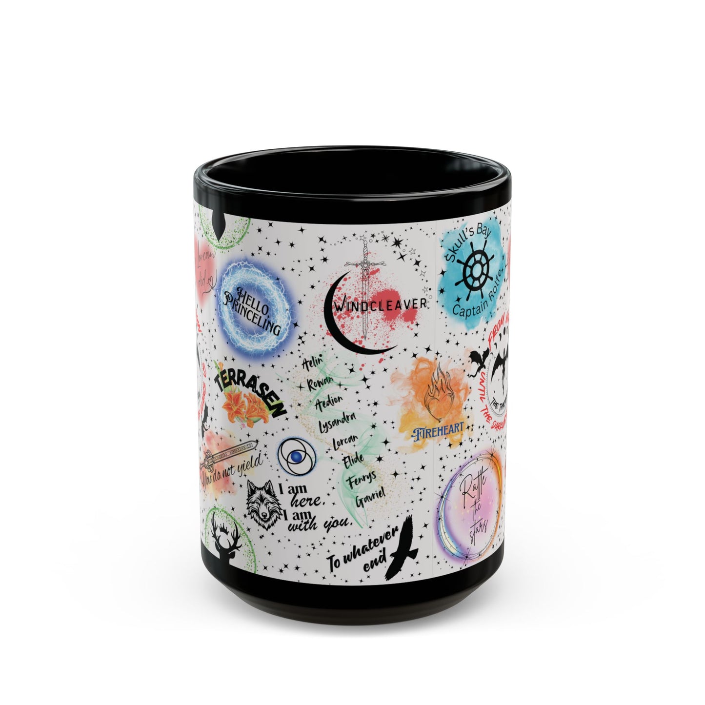 Black Throne of Glass Mug