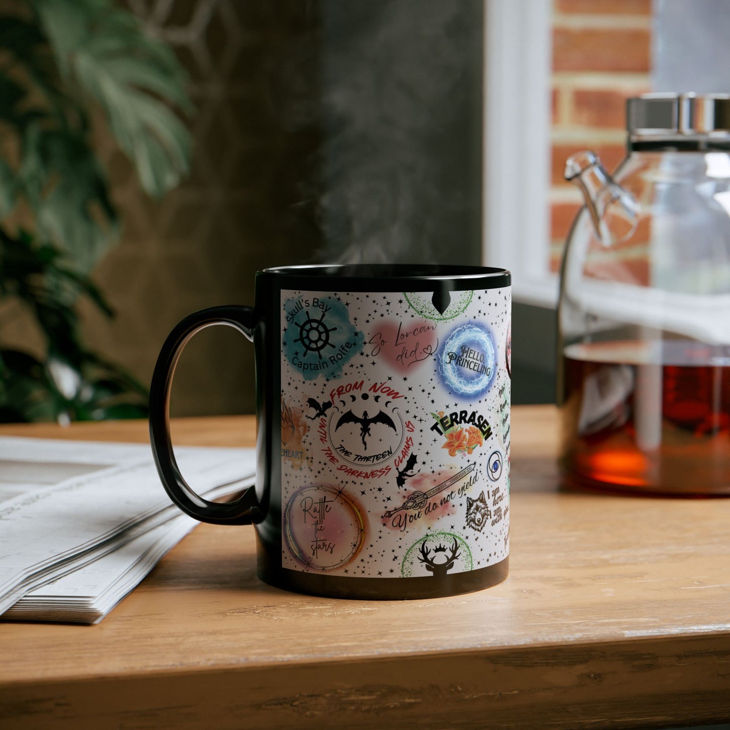 Black Throne of Glass Mug