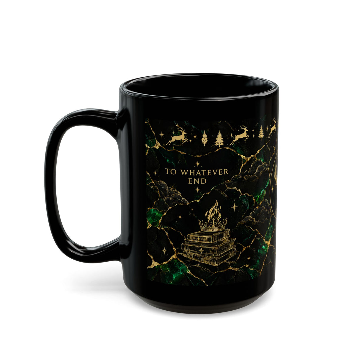 Terrasen Black & Emerald Mug