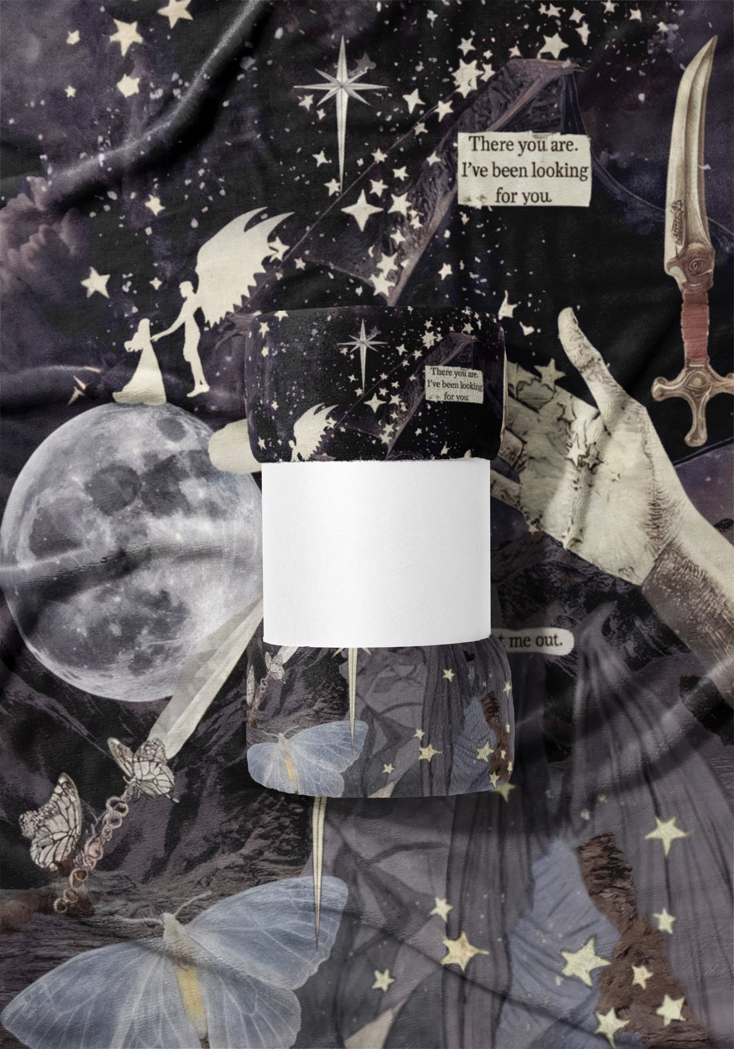 Enchanted Moonlit Night Fantasy Design bedding