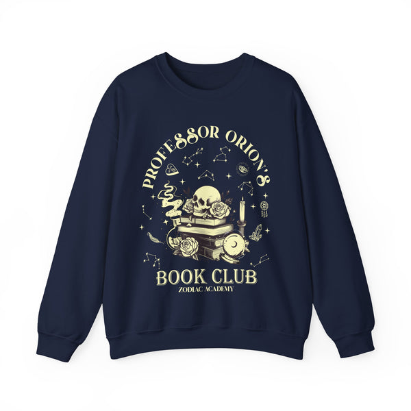 Professor Orion's Book Club Sweatshirt in Navy