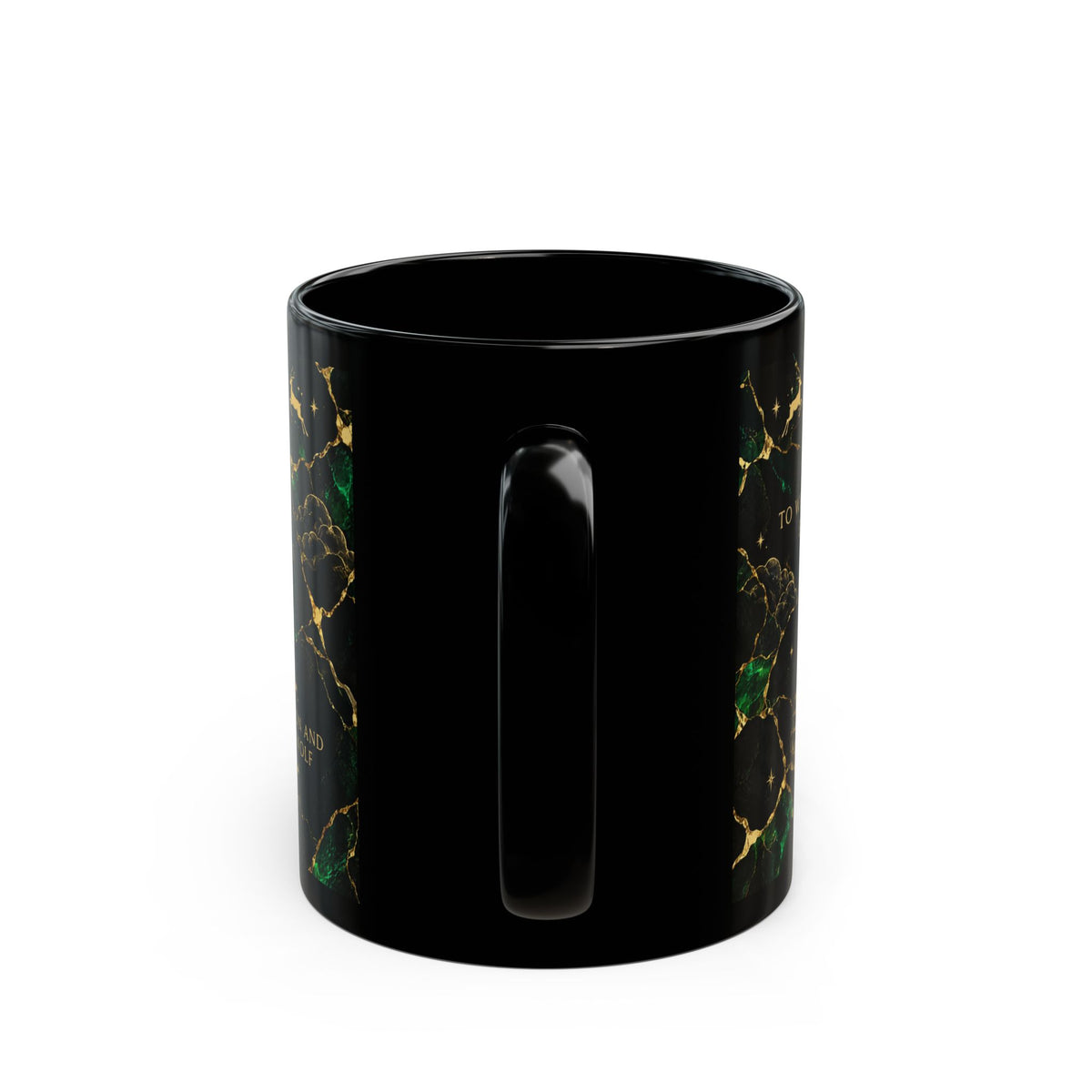 Terrasen Black & Emerald Mug