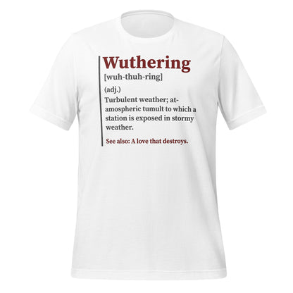 Wuthering Definition Print Graphic Unisex T-Shirt