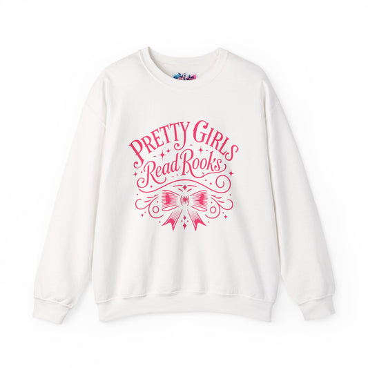 Pretty Girls Read Books Sweatshirt