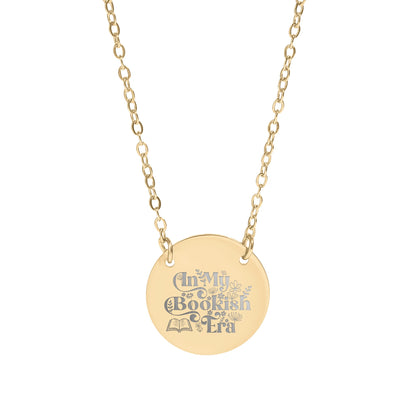 In My Bookish Era Necklace Featuring Elegant Design