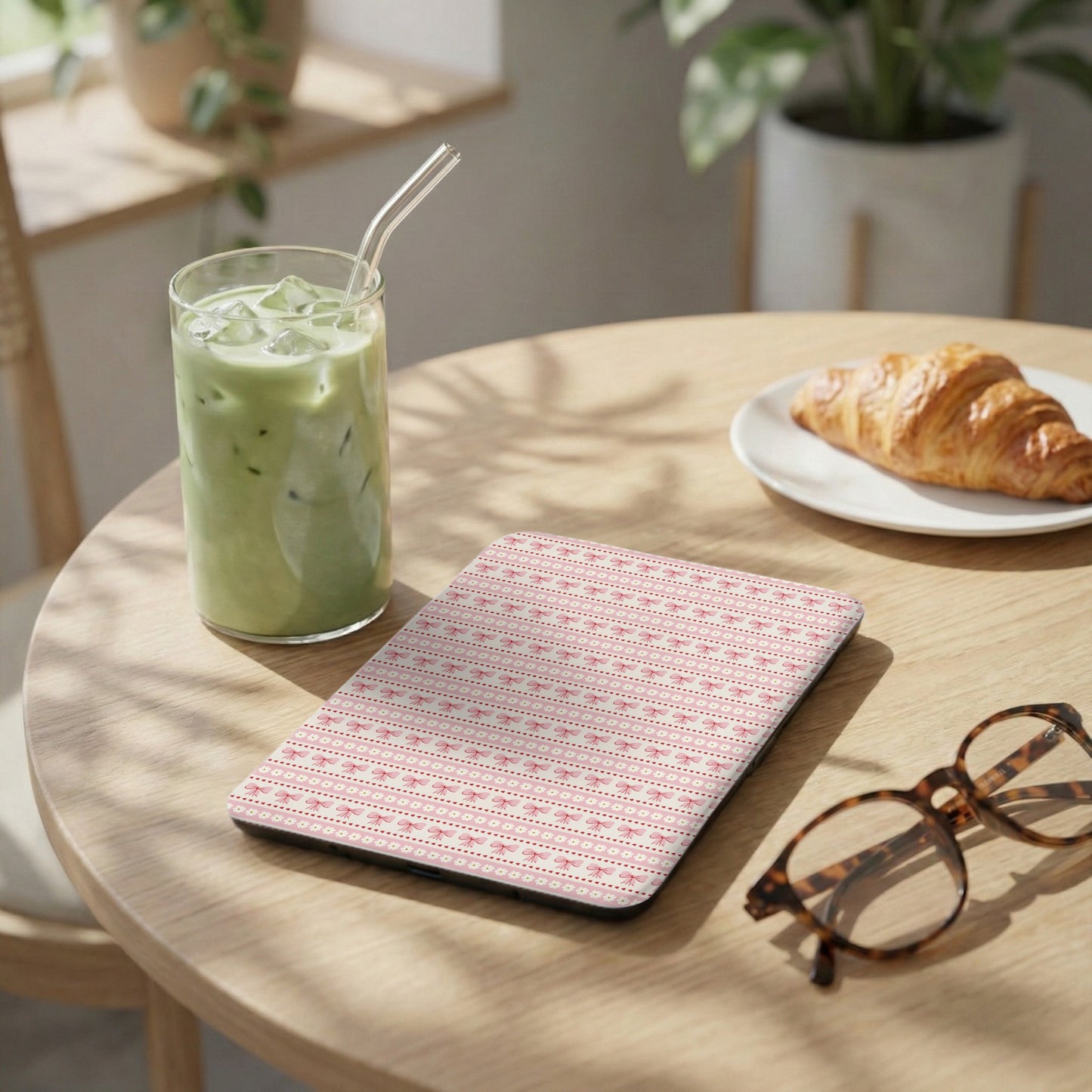 Pink Patterned Tablet Sleeve for Stylish Protection