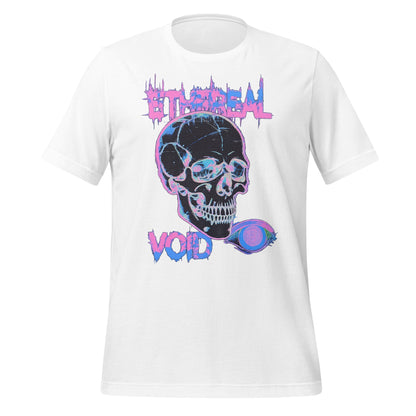 Ethereal Void Skull Graphic Tees Shirt