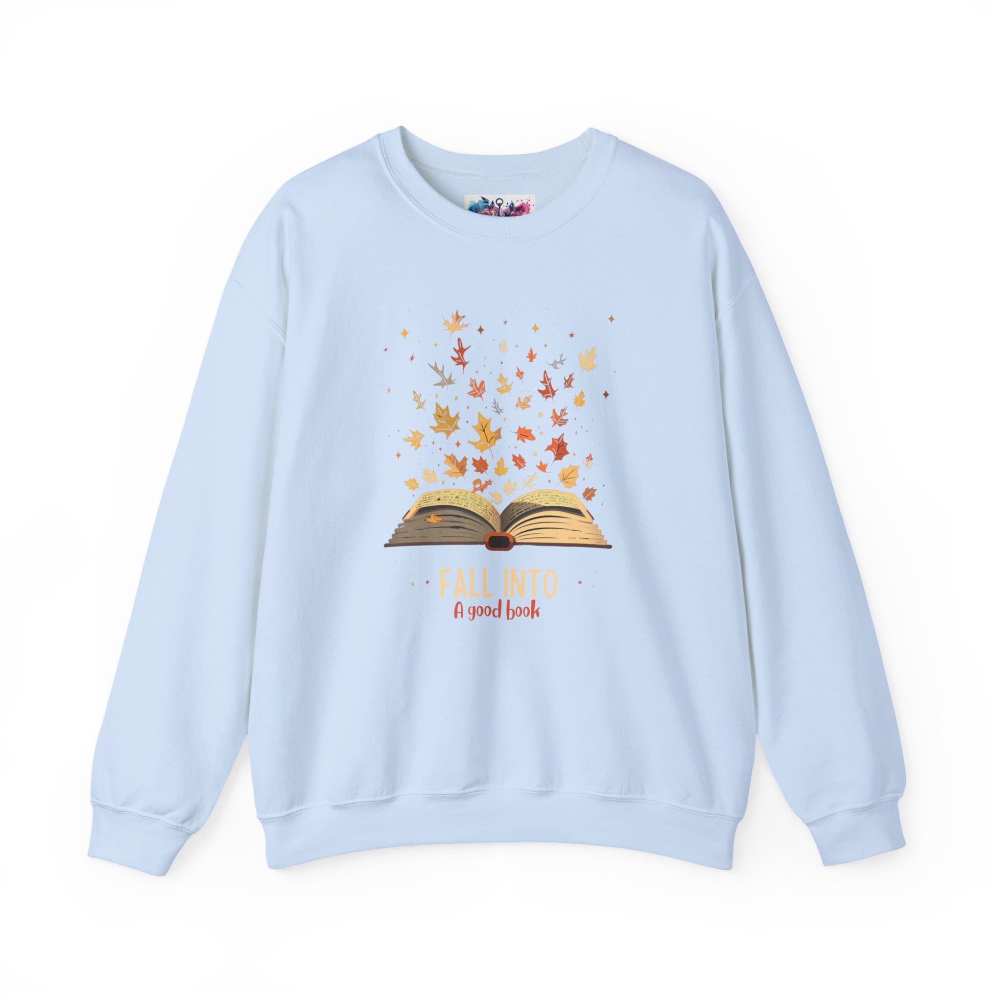 Fall Into A Good Book Sweatshirt - MagicMerchEmporium