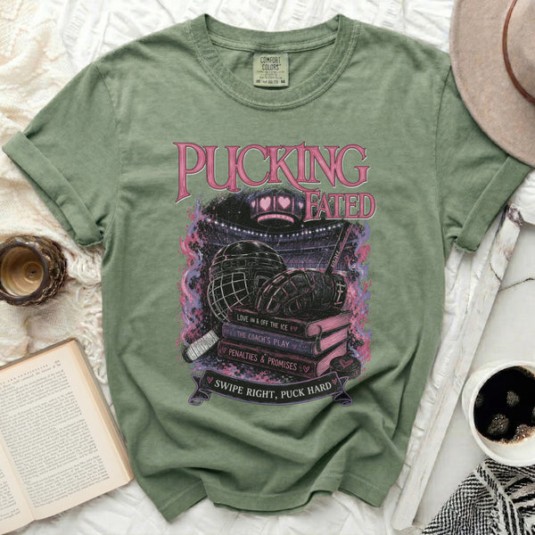 Pucking Fated Tee in Moss