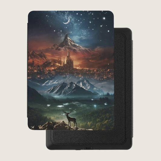 Starry Moonlight Fantasy City Mountain Deer product type