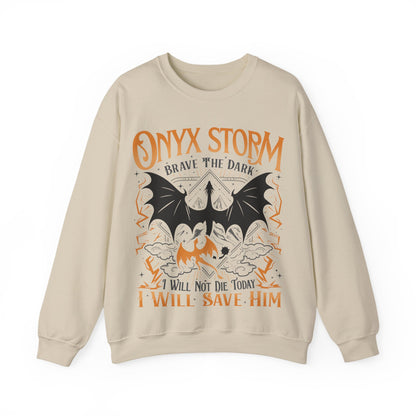 "Onyx Storm" Brave the Dark Sweatshirt
